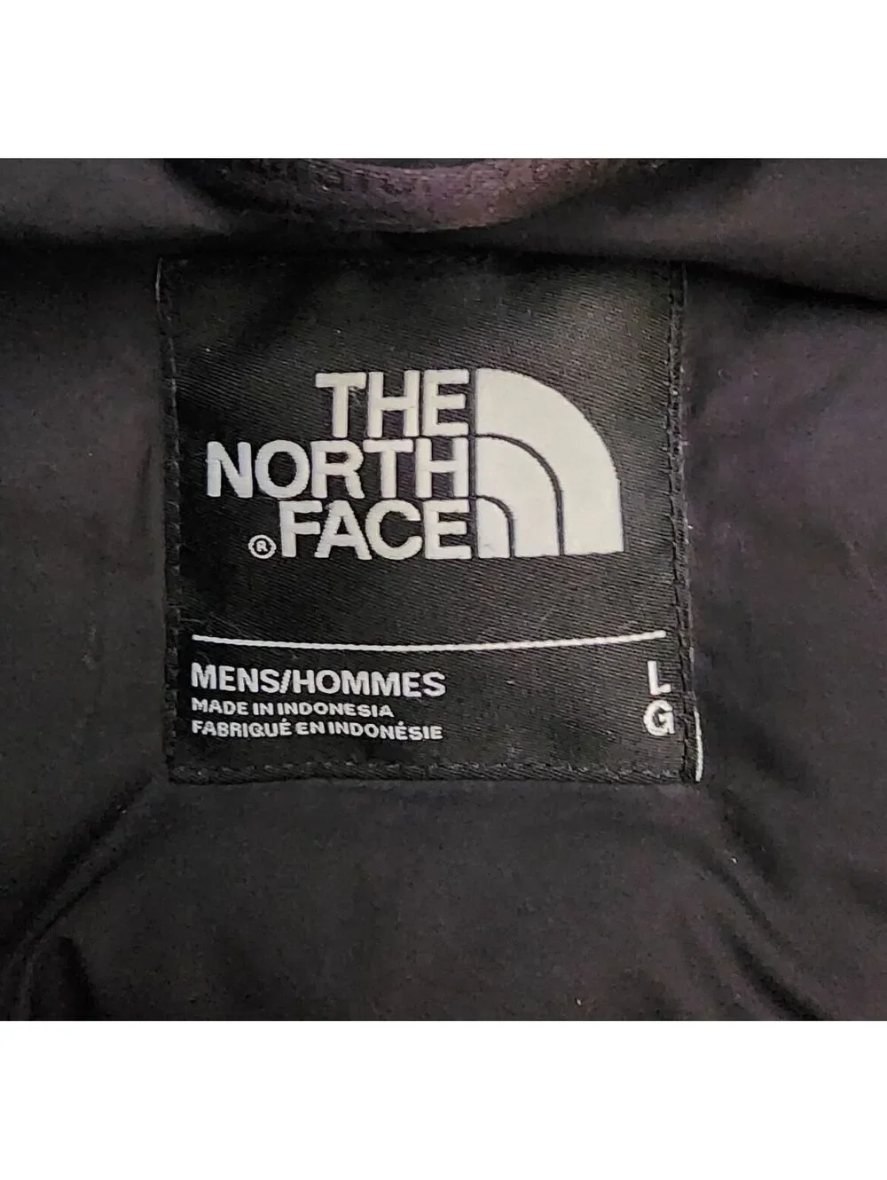 Size L - Men's The North Face Dryvent Hooded Black Winter Coat